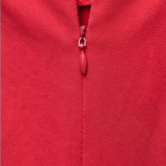 ZARA ASYMMETRIC CREPE BUCKLE JUMPSUIT - Picture 12 of 12